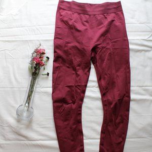 Organic Basics Leggings in Burgundy